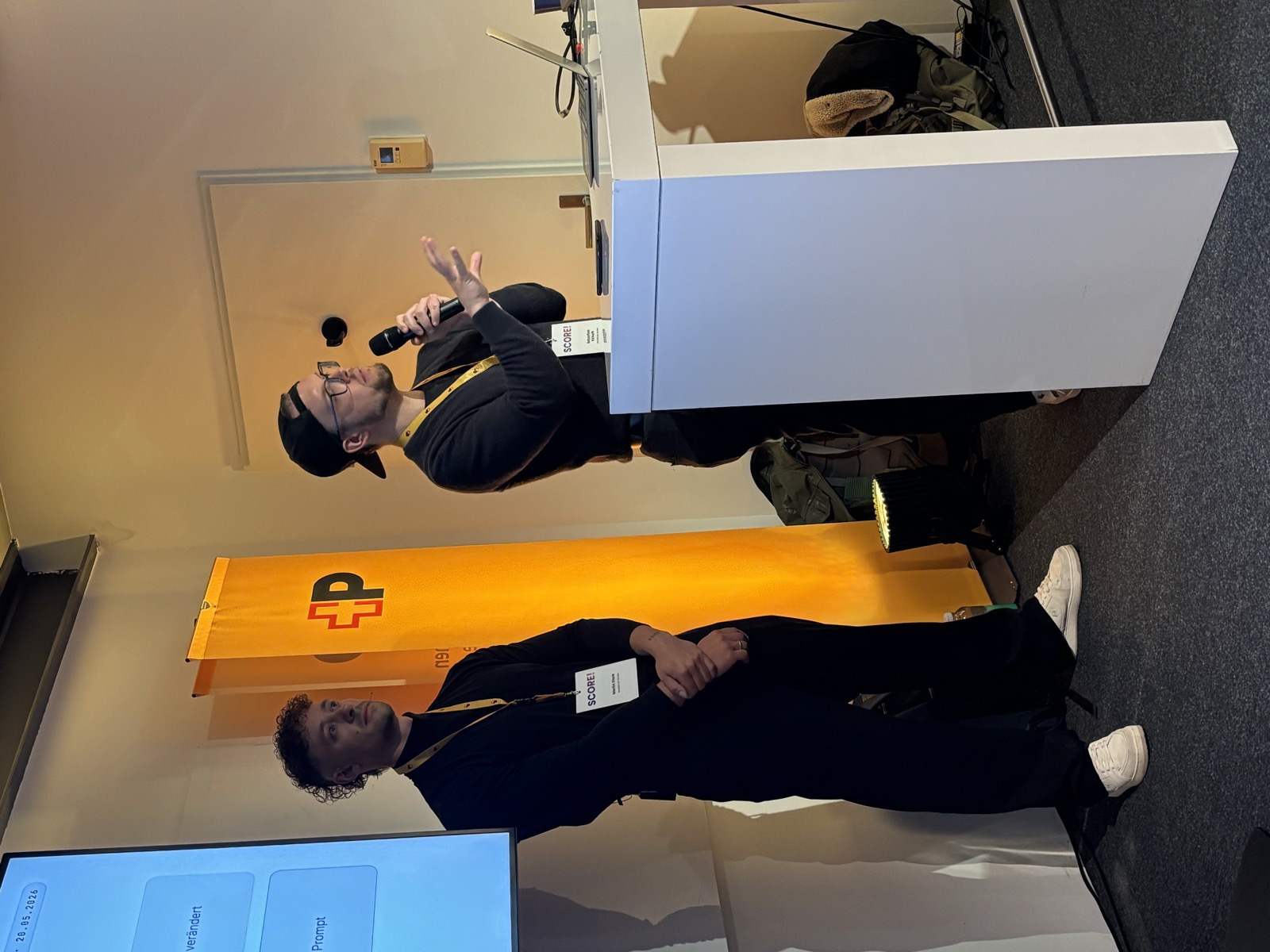 RAIVOLT Masterclass auf der Bühne